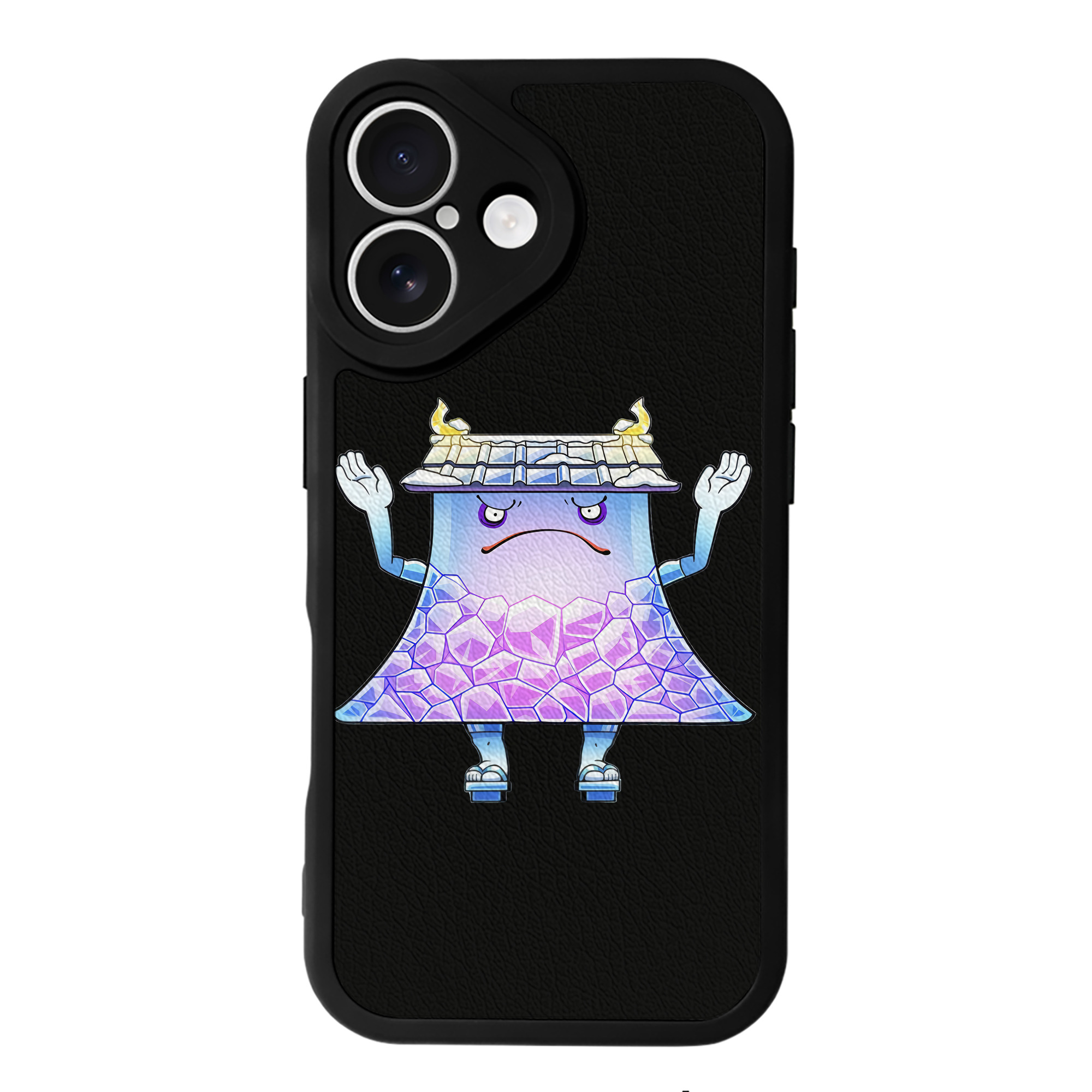 （画像用） 妖怪ウォッチ Yo-kai Watch 【iPhone 16シリーズ対応】シリコンスマホケース（レザー調） 材質：シリコン